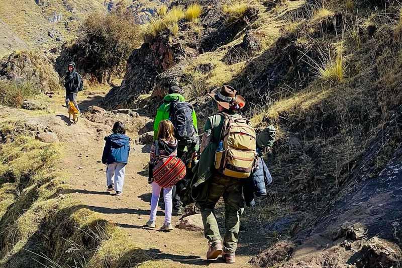 Caminata a las lagunas de Pisac