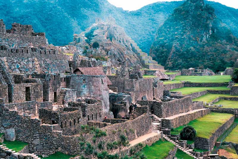 Construcciones inca en el circuito de la realeza