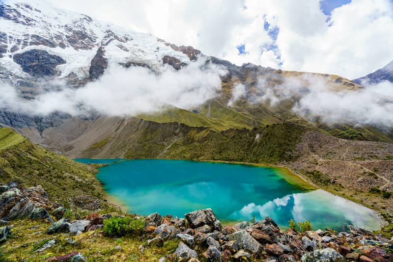 Vista completa de la Laguna Humantay
