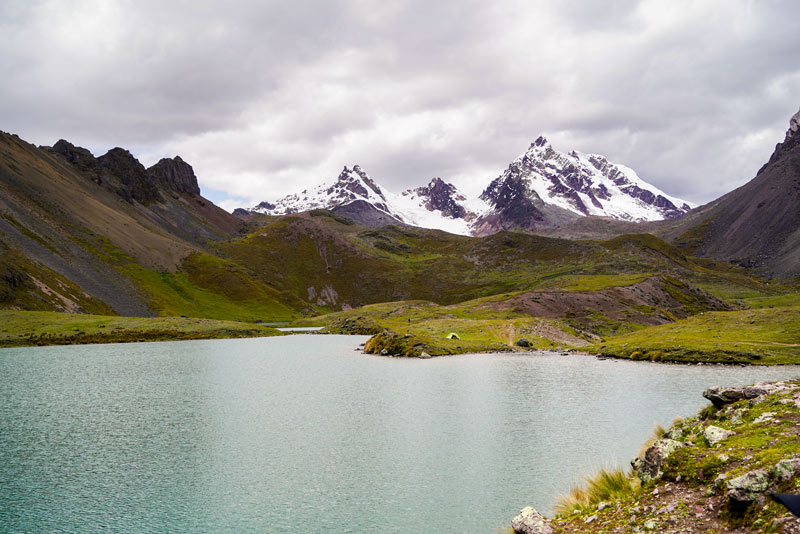 Una de las siete lagunas del Ausangate