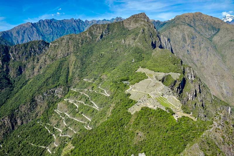 Incredible view from Huayna Picchu Mountain