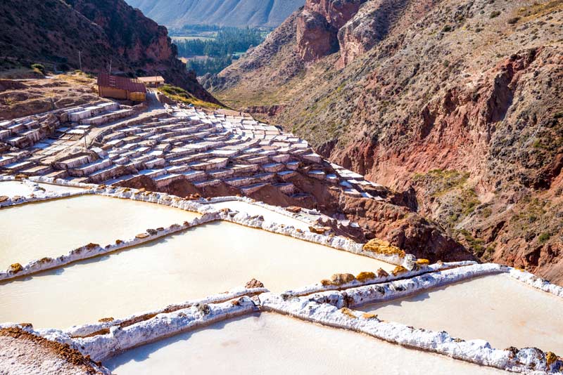 Pozas de sal - Salineras de Maras 