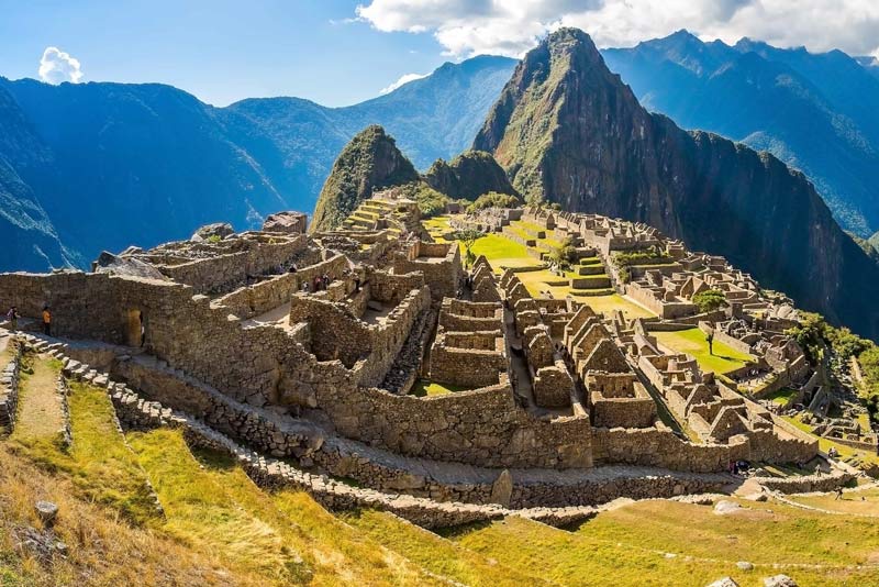 Foto de la ciudadela Inca desde la ruta panorámica - Machu Picchu