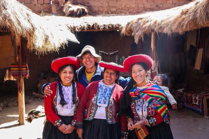 Turismo vivencial en la comunidad de Chinchero