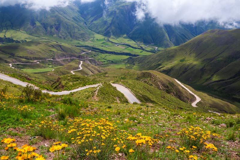 Carreteras en el Valle Sagrado - Cusco