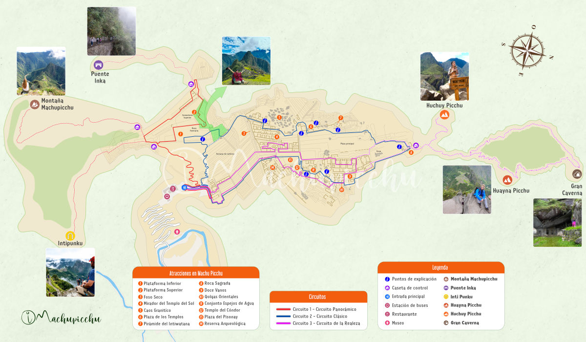 Recorrido Machu Picchu