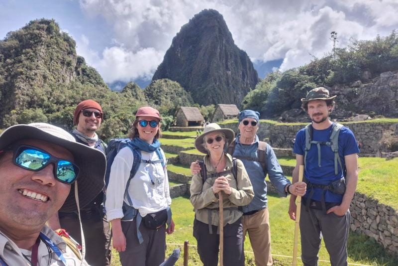 Visita guiada à rota de Machu Picchu projetada pela realeza
