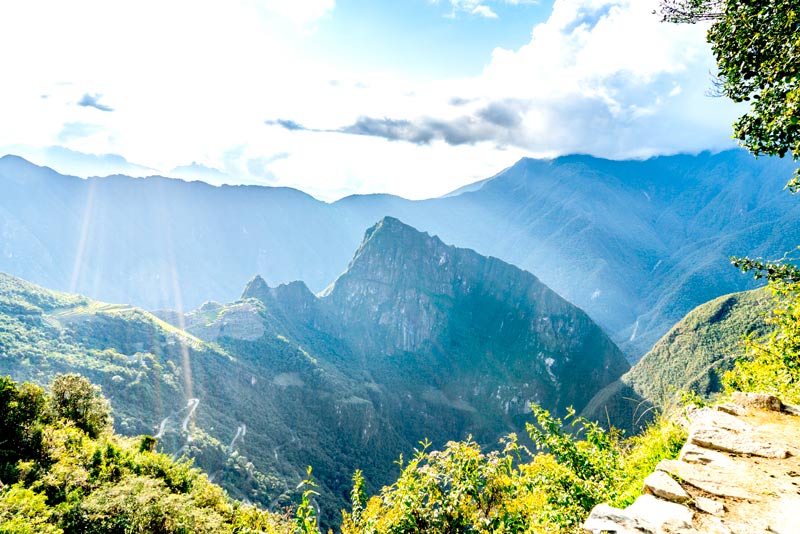Vista de Machu Picchu a partir de Intipunku