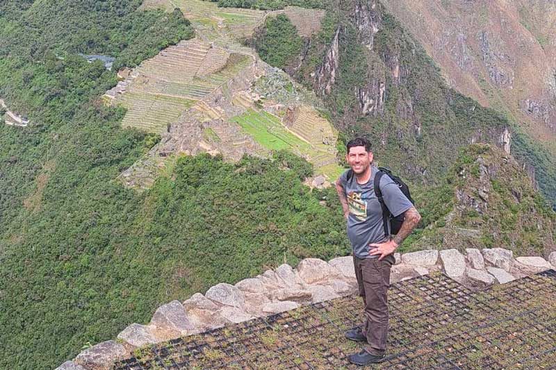View from the Huayna Picchu Mountain