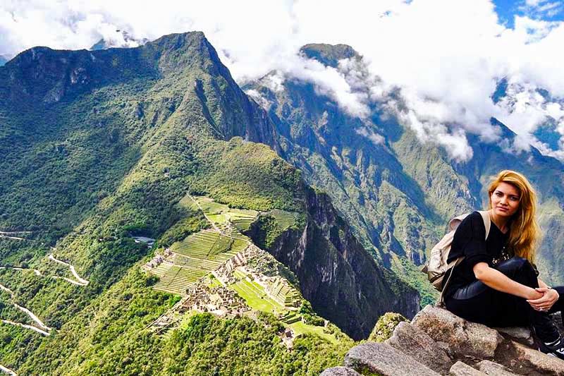 topo da montanha Huayna Picchu