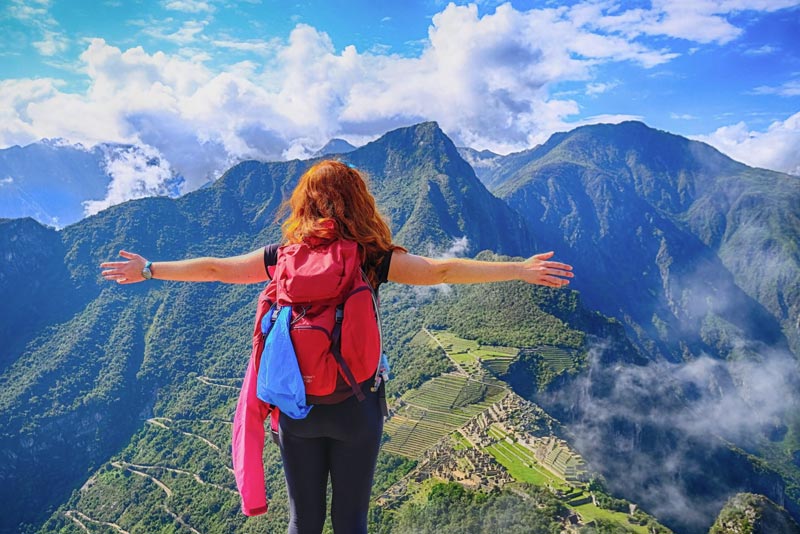 Visitando a Montanha Huayna Picchu
