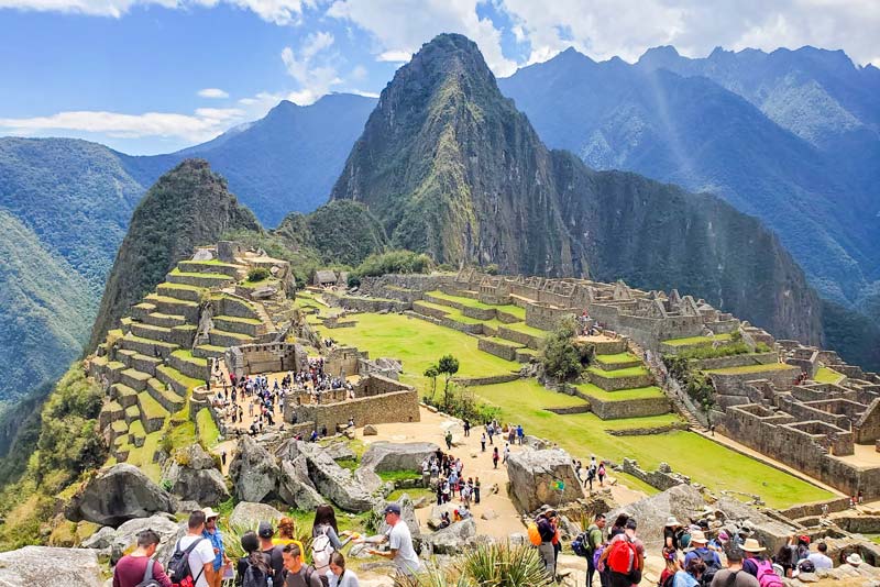 View of Machu Picchu