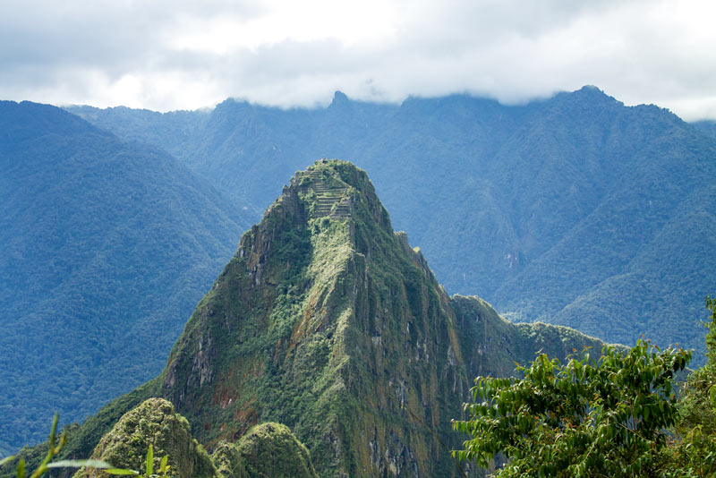 View of Huayna Picchu mountain