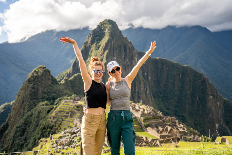 Visitando Machu Picchu - Foto Clássica