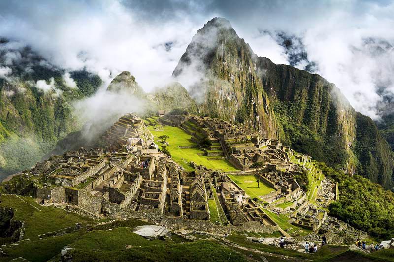 Machu Picchu se viste de color verde durante la temporada de lluvias