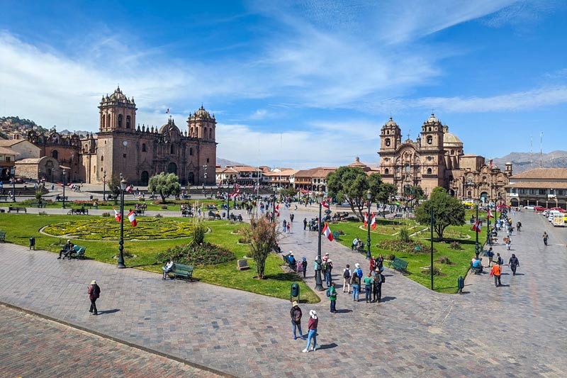 Plaza de Armas de la Ciudad de Cusco