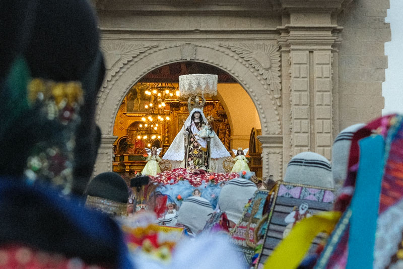 Virgem de Carmen em Paucartambo