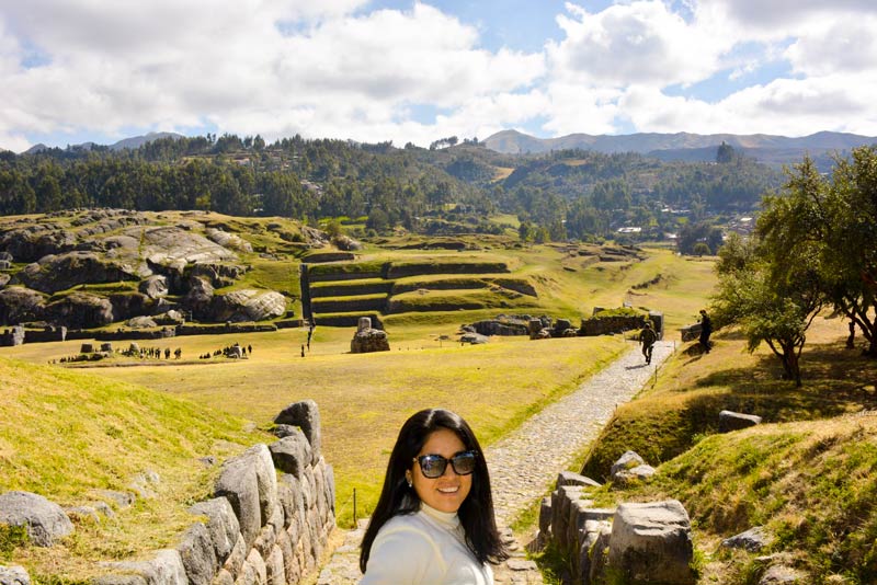Visitando a fortaleza de Sacsayhuaman