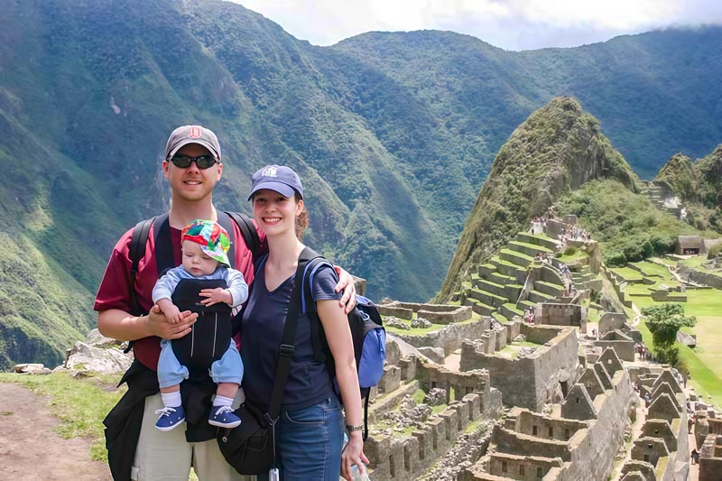 Visiting Machu Picchu with a baby