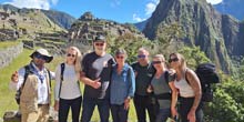 Visita a Machu Picchu de adultos mayores
