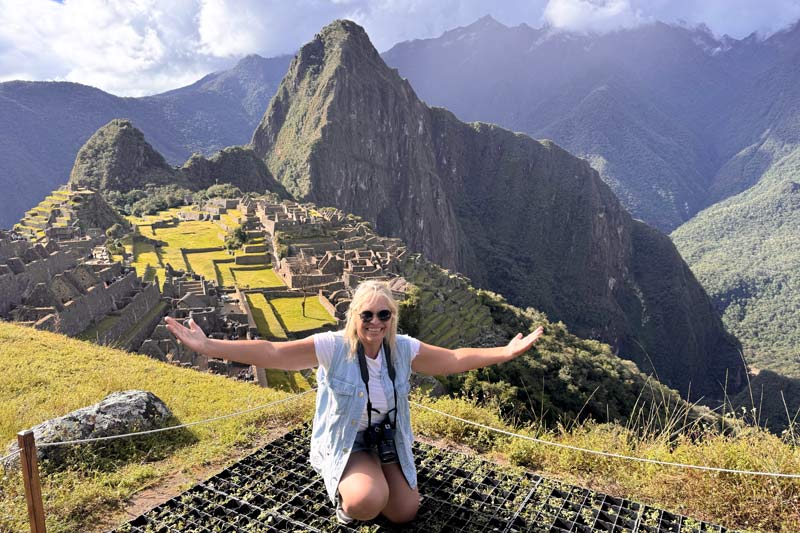 Classic photo of Machu Picchu