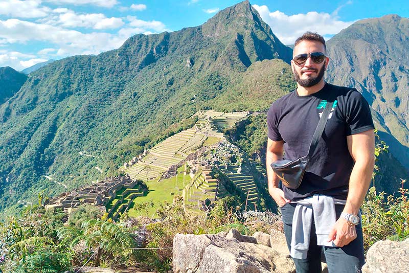 Vista desde la Montaña Huchuy Picchu
