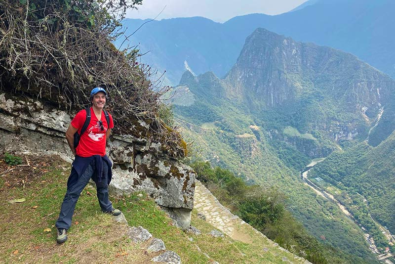 Vista desde el Inti Punku