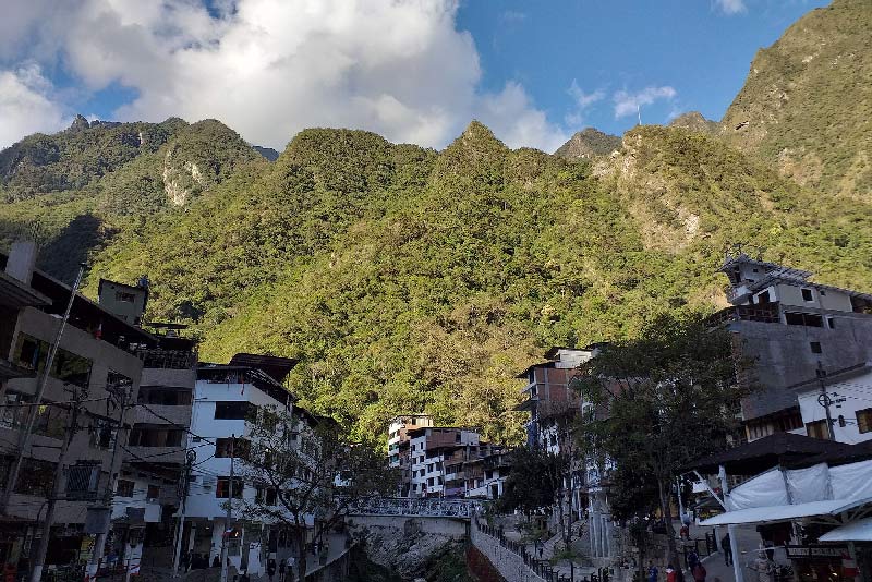 Paesaggi di Aguas Calientes