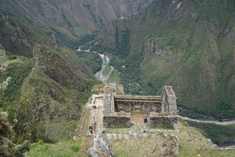 Wanderwege des Huayna Picchu