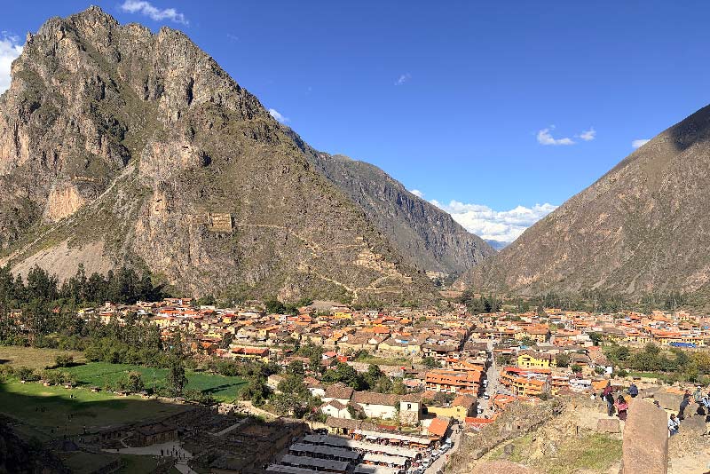 Vistas del Pueblo de Ollantaytambo