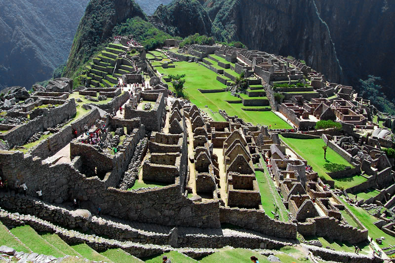 Zona urbana Machu Picchu